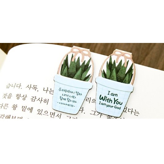 Magnet Bookmark (Plants)磁石書簽(盆栽)