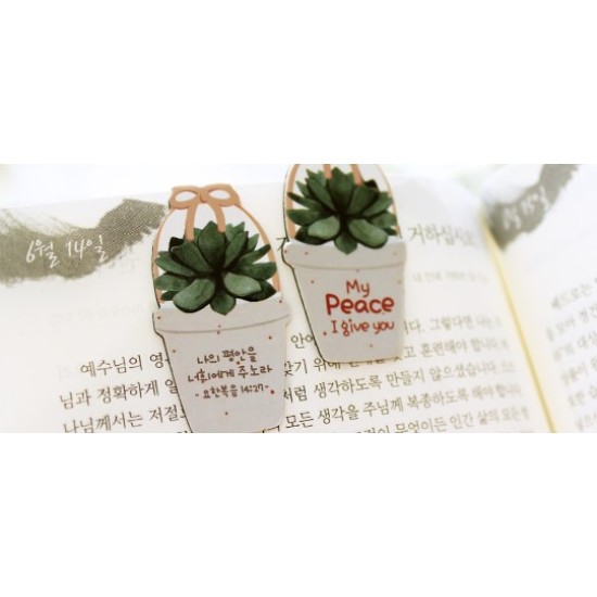 Magnet Bookmark (Plants)磁石書簽(盆栽)