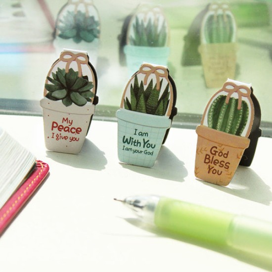 Magnet Bookmark Set (Plants)磁石書簽(盆栽)