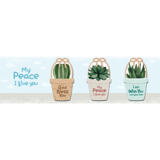 Magnet Bookmark Set (Plants)磁石書簽(盆栽)