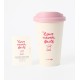 GRACEBELL Typo Reusable Tumbler 03. Love (Love Never Fails) 杯子