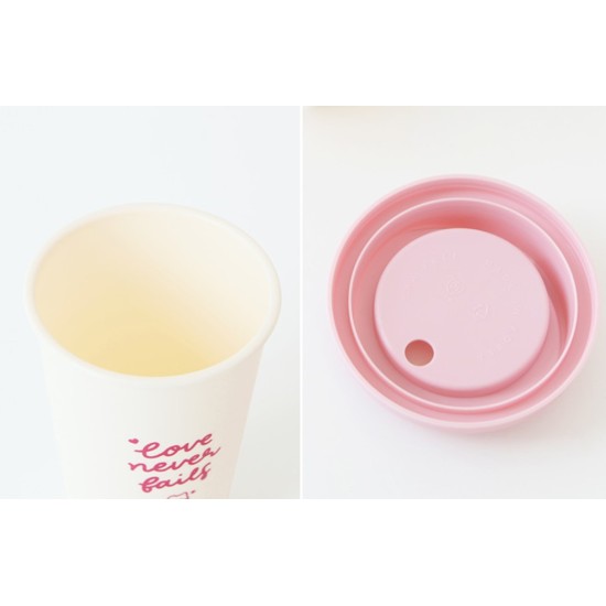 GRACEBELL Typo Reusable Tumbler 03. Love (Love Never Fails) 杯子