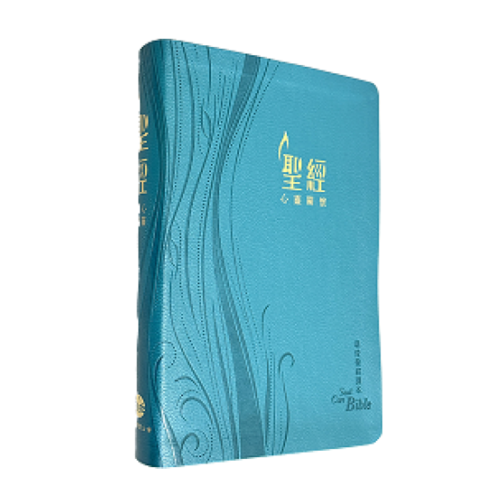 心靈關懷聖經—環球聖經譯本（繁體．加大裝．藍色儷皮燙金金邊）